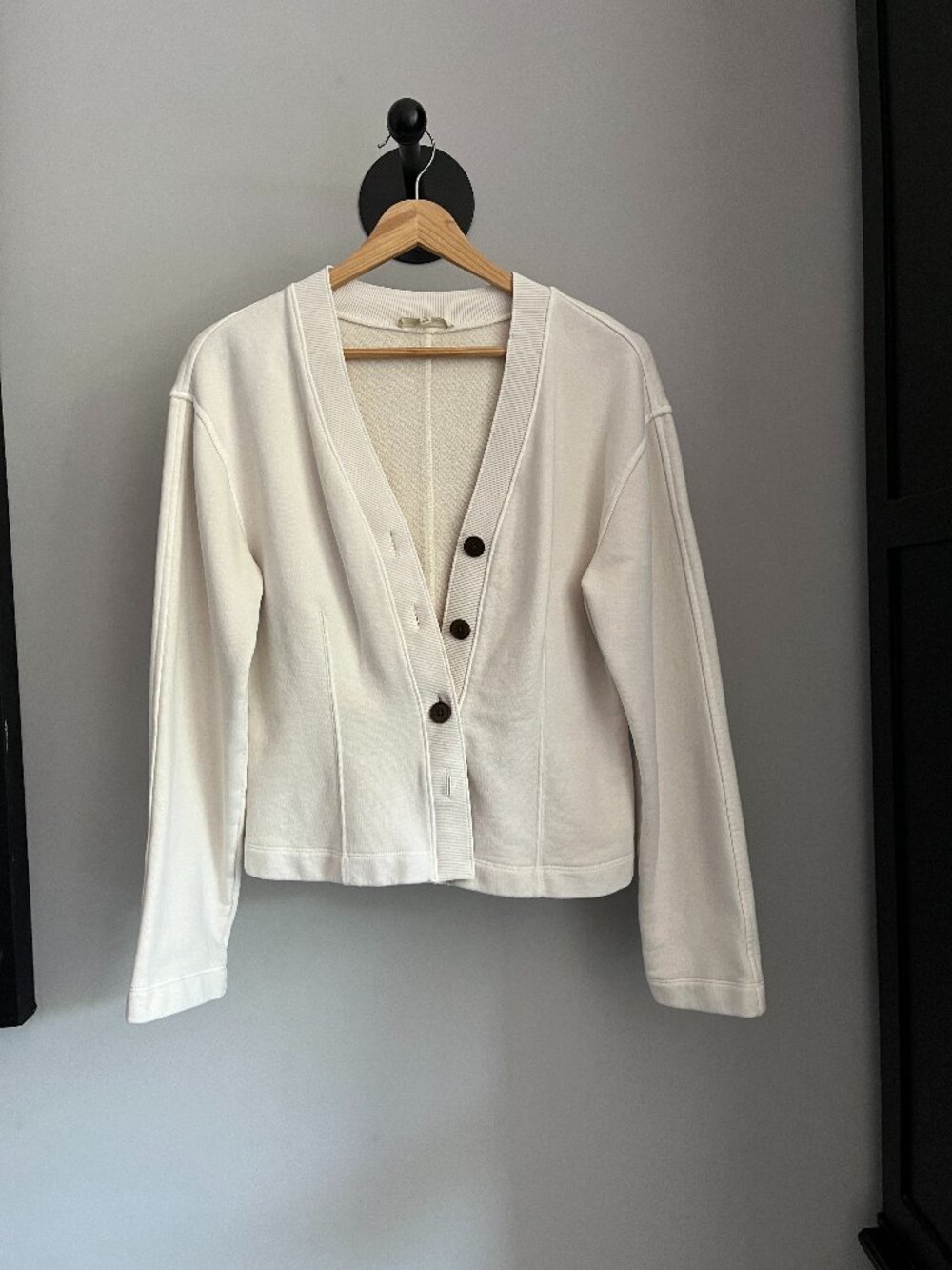 Madewell Darted Cardigan Sweatshirt